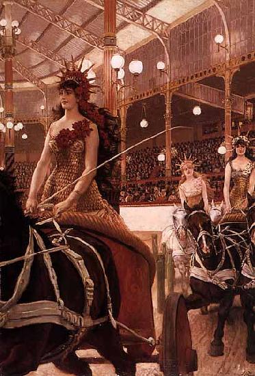 James Tissot The Ladies of the Cars Germany oil painting art